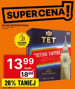 Delikatesy Centrum Herbata Tet Britihs Empire oferta