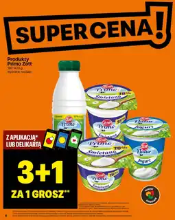 Delikatesy Centrum Produkty Primo Zott (3+1) oferta