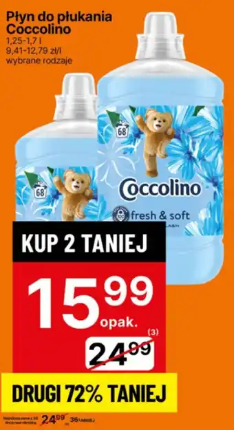 Delikatesy Centrum Płyn do płukania Coccolino oferta