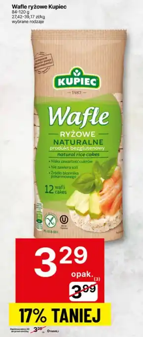 Delikatesy Centrum Wafle ryżowe Kupiec oferta