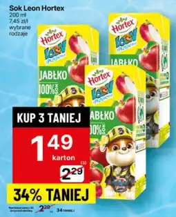 Delikatesy Centrum Sok Leon Hortex oferta