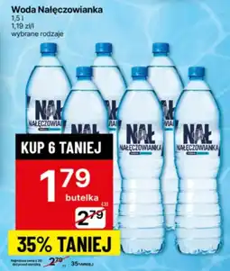 Delikatesy Centrum Woda Nałęczowianka oferta