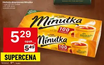 Delikatesy Centrum Herbatka ekspresowa minutka oferta