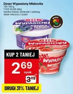 Delikatesy Centrum Deser Wypasiony Mlekovita oferta