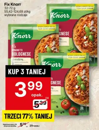 Delikatesy Centrum Fix Knorr oferta