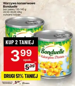 Delikatesy Centrum Warzywa konserwowe Bonduelle oferta