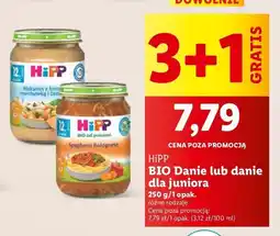 Lidl Spaghetti bolognese Hipp bio oferta