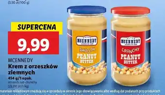 Lidl Masło orzechowe smooth Mcennedy oferta