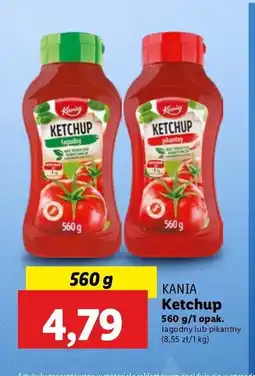 Lidl Ketchup łagodny Kania oferta