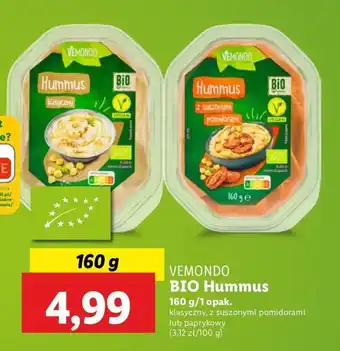 Lidl Hummus klasyczny Vemondo oferta