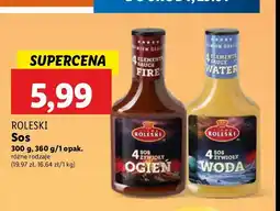 Lidl Sos 4 żywioły ogień Roleski street food oferta