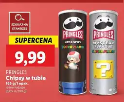 Lidl Chipsy hot & spicy Pringles oferta