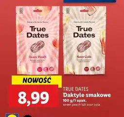 Lidl Daktyle sweet peach True dates oferta