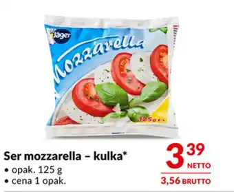 Makro Ser mozzarella - kulka oferta