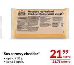 Makro Sos serowy cheddar oferta