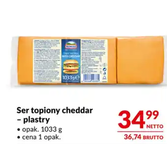 Makro Ser topiony cheddar - plastry oferta