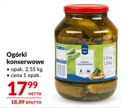 Makro Ogórki konserwowe oferta