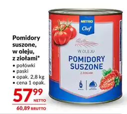 Makro Pomidory suszone, w oleju, z ziołami oferta