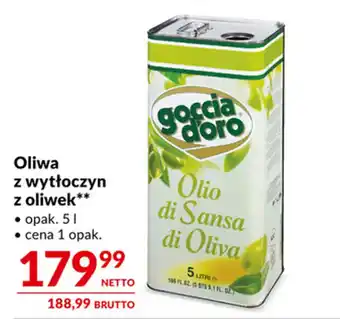 Makro Oliwa z wytłoczyn z oliwek oferta