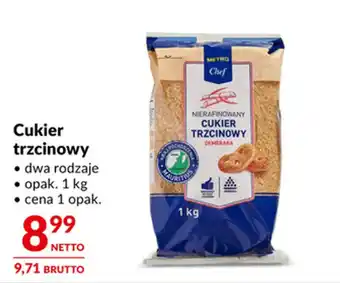 Makro Cukier trzcinowy oferta