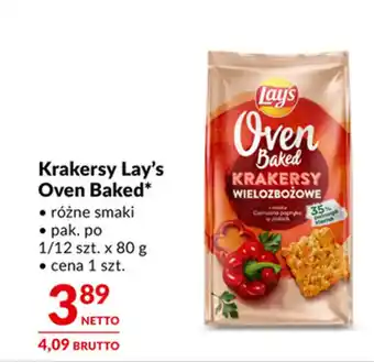 Makro Krakersy Lay's Oven Baked oferta