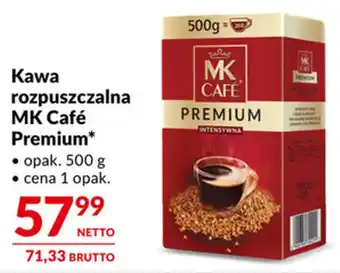 Makro Kawa rozpuszczalna MK Café Premium oferta