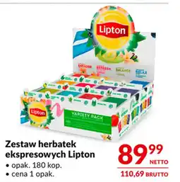 Makro Zestaw herbatek ekspresowych Lipton oferta