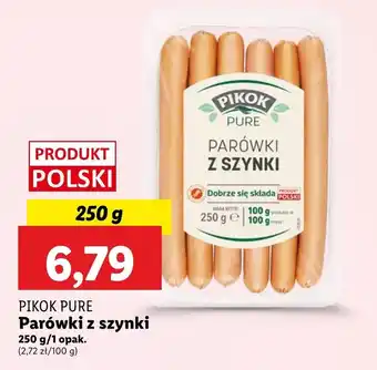 Lidl Parówki Pikok oferta