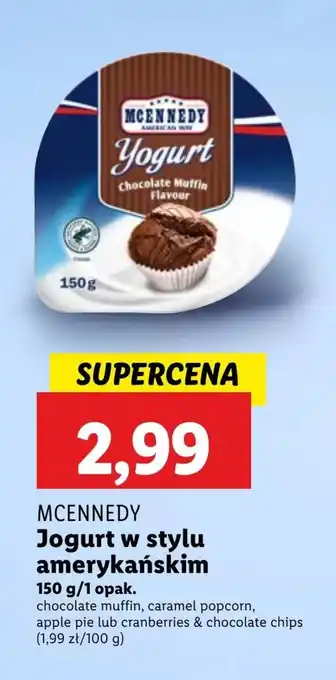 Lidl Jogurt Mcennedy oferta