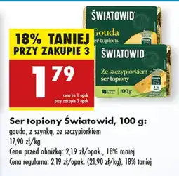 Biedronka Ser topiony Światowid oferta