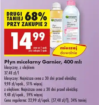 Biedronka Płyn micelarny oferta