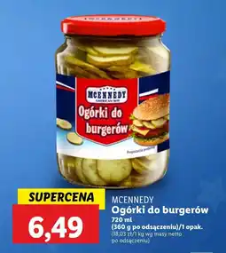 Lidl Ogórki Mcennedy oferta