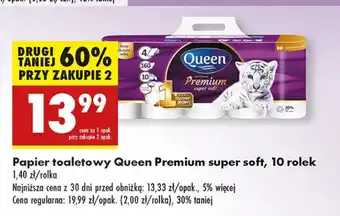 Biedronka Papier toaletowy Queen oferta