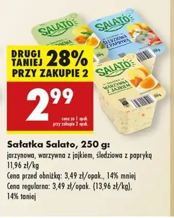 Biedronka Sałatka jarzynowa Salato oferta