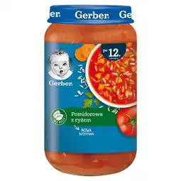 Biedronka Gerber Zupka pomidorowa z ryżem dla dzieci po 12. miesiącu 250 g oferta