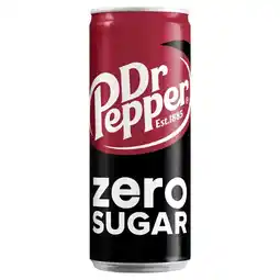 Lidl Dr Pepper Zero Sugar Napój gazowany o smaku owocowym 330 ml oferta