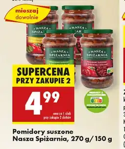 Biedronka Pomidory suszone Nasza Spiżarnia oferta