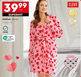 Biedronka Szlafrok damski Cleve oferta