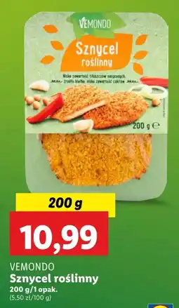 Lidl Sznycel wegański Vemondo oferta