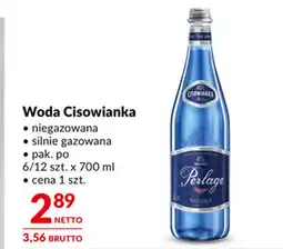 Makro Woda Cisowianka oferta