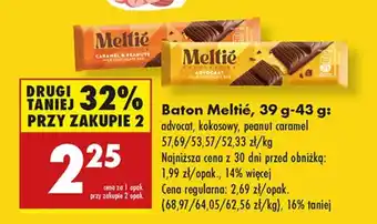 Biedronka Baton Meltie oferta