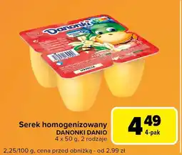 Carrefour Express Serek homogenizowany Danonki oferta