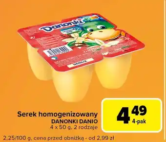 Carrefour Express Serek homogenizowany Danonki oferta