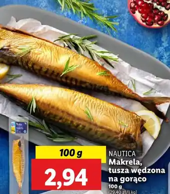 Lidl Makrela wędzona Nautica oferta