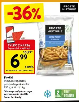 Intermarche Frytki proste do piekarnika Iglotex Proste Historie oferta