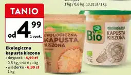 Intermarche Kapusta kiszona bio Z Sadów I Pól oferta