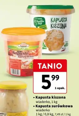 Intermarche Kapusta surówkowa Produkty Kiszone oferta