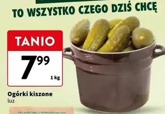 Intermarche Ogórki kiszone oferta