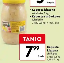 Intermarche Kapusta kiszona oferta