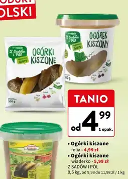 Intermarche Ogórki kiszone - wiaderko Z Sadów I Pól oferta